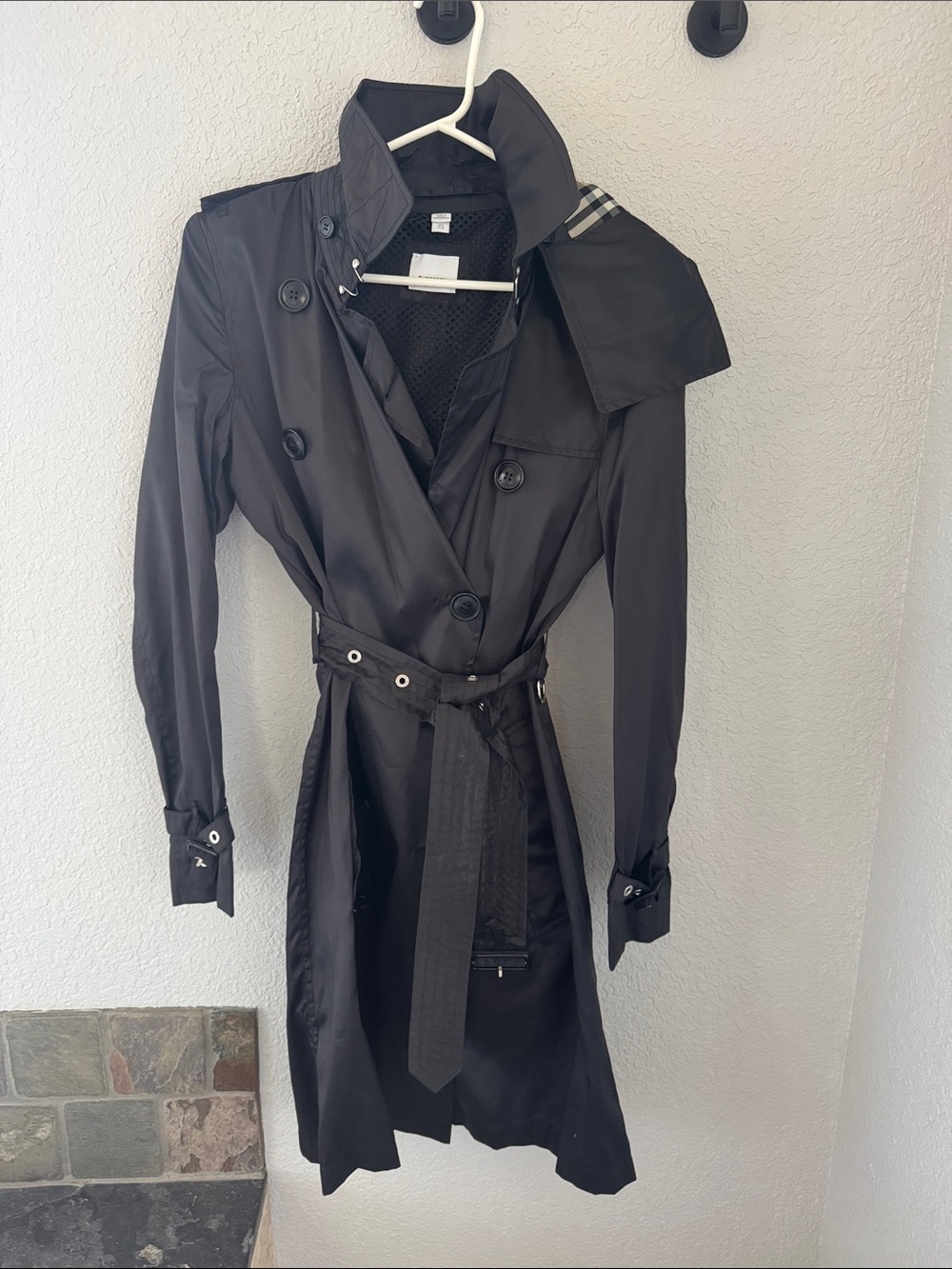 Burberry Black Trench Coat
